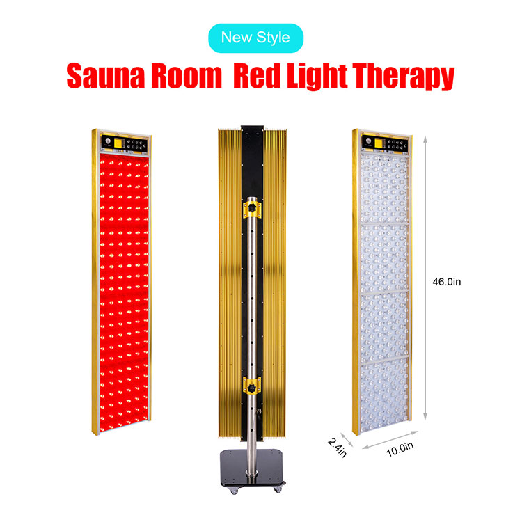 Ruang Sauna Inframerah ruangan LED Panel Terapi Lampu Abang