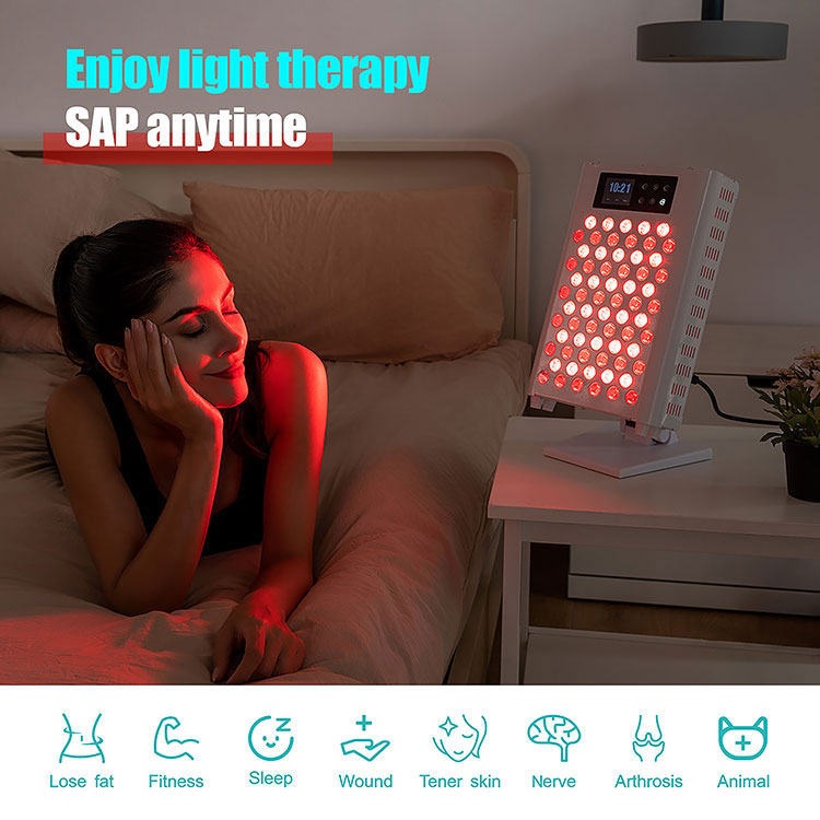 Lampu Abang LED Therapy Tightening Panel Ngadeg Piranti Lampu Infra Merah